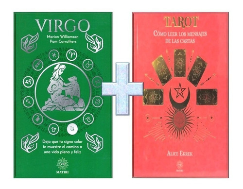 Signo Zodiaco Virgo + Libro Tarot Cartas