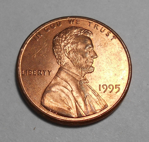 Estados Unidos - One Cent 1995 - Monumento A Lincoln