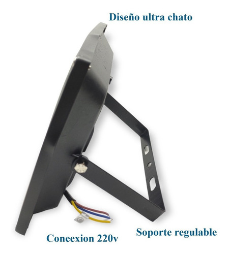 Imagen 7 de 10 de Pack 4 Unidades Reflector Led Rgb 50w Exterior 16 Colores