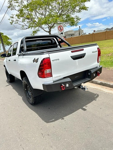 Kit Para-choques Hilux 19/23 Cabine Dupla Com Engate