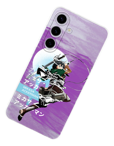 Funda Para Samsung Galaxy Mikasa Ackerman Attack On Titan