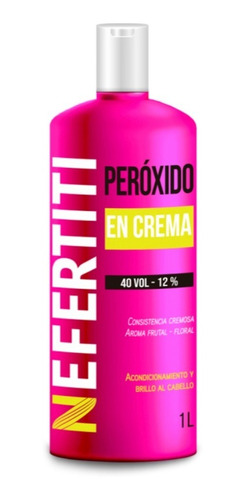 Peróxido Nefertiti 40 Vol Lt. 12% Lt.