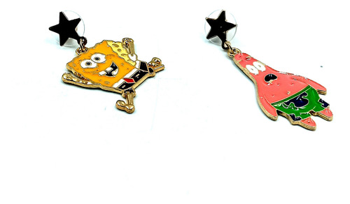 Aretes Bob Esponja Patricio Kawaii