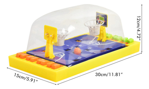 Juego De Mesa De Baloncesto Con Dedos, Mesa, Cancha De Entre