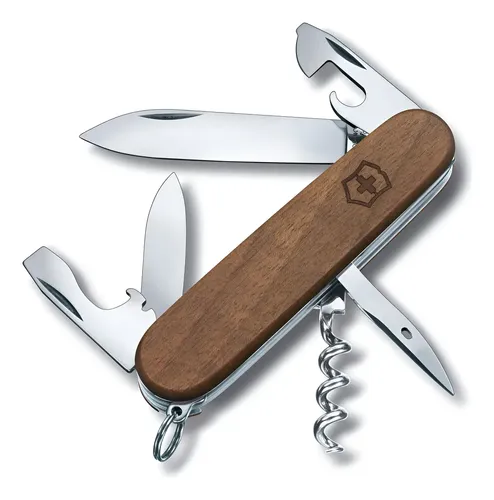 Keepy(キーピィ)ナチュラル×モカブラウン Canivete Victorinox Spartan Madeira Nogueira 10 Funções | MercadoLivre