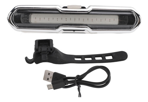 Luces Usb Recargable Led De Impermeable Trasera De Bicicleta