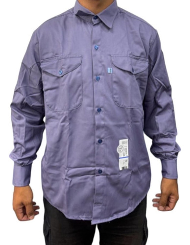 Camisa De Trabajo Marca Ombu Grafa Original