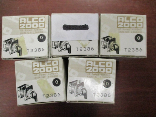 Alco Series-2000, T2386 Selector Switch Assembly Cover ( Ccf