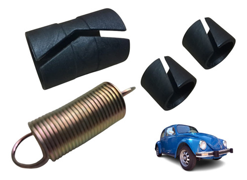 Pedales Hule Par Embrague, Freno, Acelerador + Accs Vocho Se