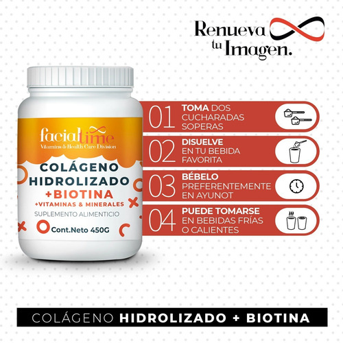 Kit 2 Jabón De Carbón Activado + 4 Biotina 450gr 120 Tomas