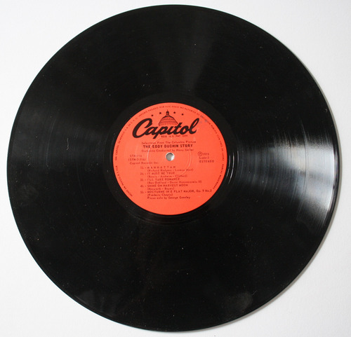 Disco Vinil The Eddy Duchin Story Starring Tyrone Power (Usado)