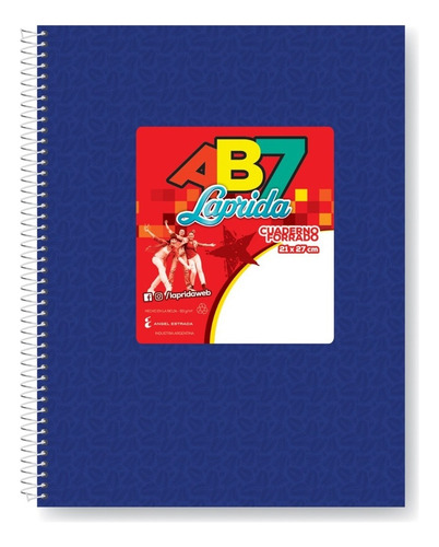 Cuaderno Con Espiral Cuadriculado 60h Laprida Ab7