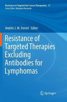 Libro Resistance Of Targeted Therapies Excluding Antibodi...
