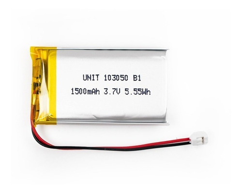 1500mah Bateria Recargable Lipo 103050 3.7v 50x30x10 Mm