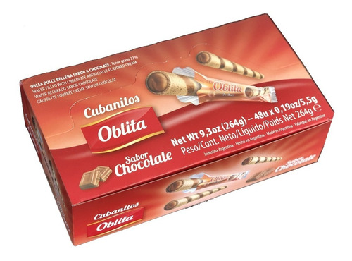 Cubanitos Oblita X 48 U - Lollipop