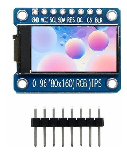 Display Lcd Oled I2c 0.96 80x160 Colorido (rgb) Ips