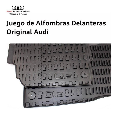Juego De Alfombras Delanteras Audi Q5 2011 Al 2017