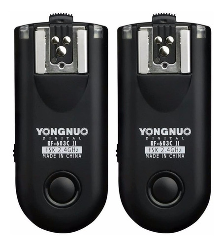 Yongnuo Rf-603 (par) Versión 2 / Nikon O Canon / Garantia / Factura A Y B / Envio Gratis / Stock