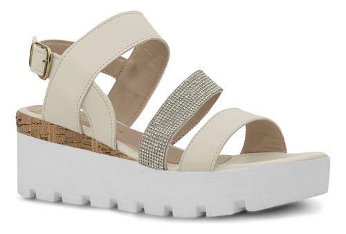 Sandalia Juana Color Blanco D01136356620
