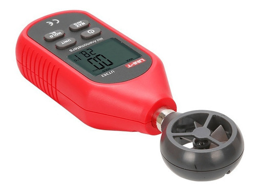 Unidade Ut363 Mini Anemômetro Digital de Velocidade e Temperatura