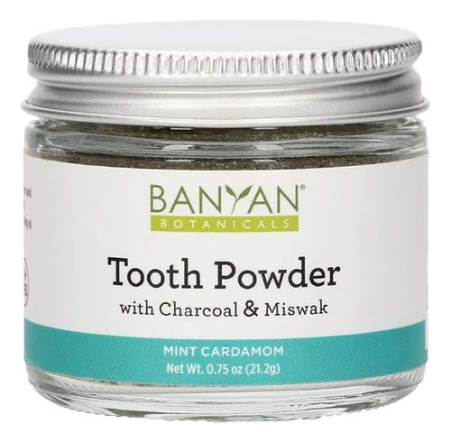 Banyan Botanicals Polvo De Dientes - Pasta De Dientes A Base