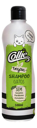 Shampoo Vegan Gatos 500ml Petshop - Collie   