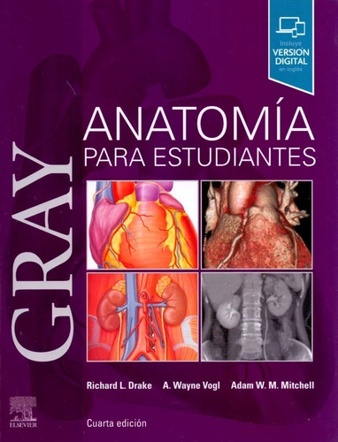 Imagen 1 de 6 de Gray Anatomia Para Estudiantes
