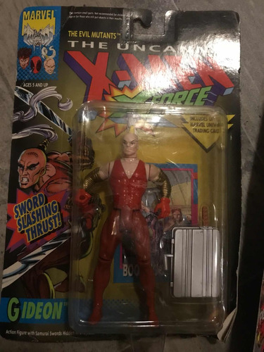 Muñeco Gideon De Toy Biz. X-force 1992. Empaque Cerrado.