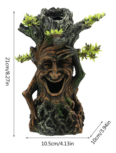 Raíces De Tronco De Árbol De Resina Para Decoración De Acuar