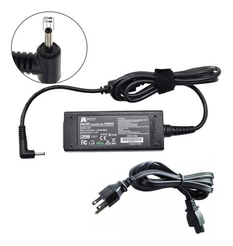 Cargador Premium Para Samsung Np305u1a 19v 2.1a 3.0*1.1mm