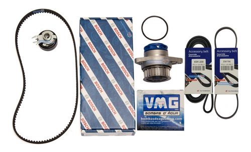 Kit Distribución. + 2 Correas Vw Voyage 1.6 8v 2012 2013