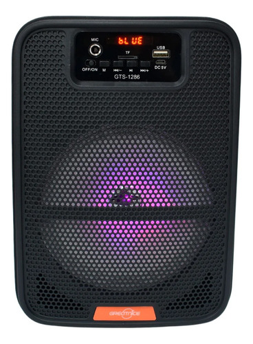 Parlante Ktx-1286 Micrófono Bluetooh Rgb Portátil Karaoke 20