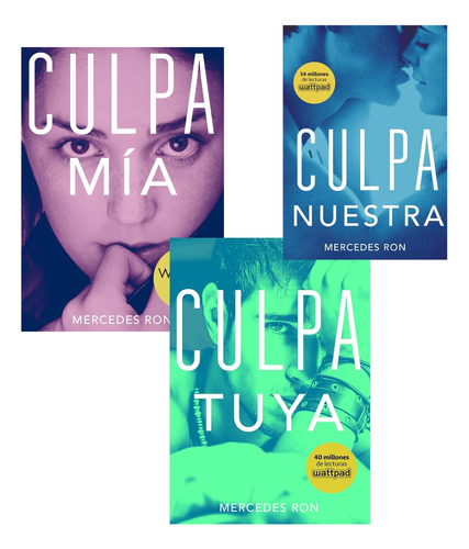 Culpa Mía+ Culpa Tuya+ Culpa Nuestra+ Libro Regalo