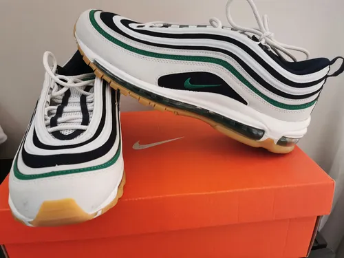Green red and white air max 97 outlet