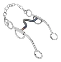 Comprar Freio 4 Rédeas Inox Embocadura Articulado Para Cavalo Bridão