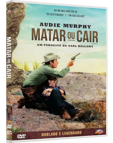 Matar Ou Cair - Dvd - Audie Murphy - Joan Staley