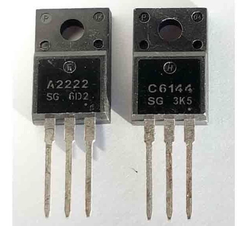 5 Pares Transistores Epson A2222 Y C6144 Impresora 