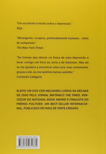 Demonio Do Meio Dia, O - Capa Nova - Cia Das Letras