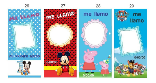 Banner 90x190 + Portabanner. Diseños Infantiles, Banners