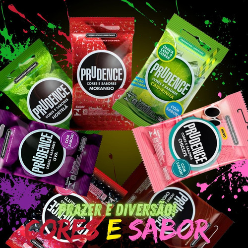 Camisinha Prudence Morango Oral 3 Un