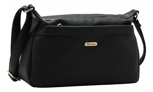 Bolsa Transversal Chenson 3484920 - Preto