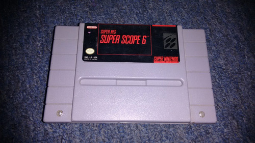 Super Scope 6 Para Super Nintendo Snes,excelente Titulo