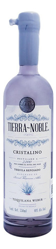Pack De 4 Tequila Tierra Noble Cristalino 750 Ml