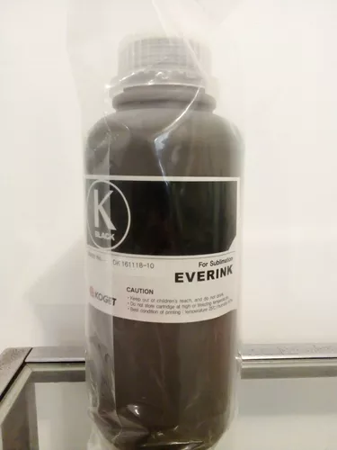 Tinta sublimación Negra HD para Epson DX7. Sublinova G7 (1 litro)