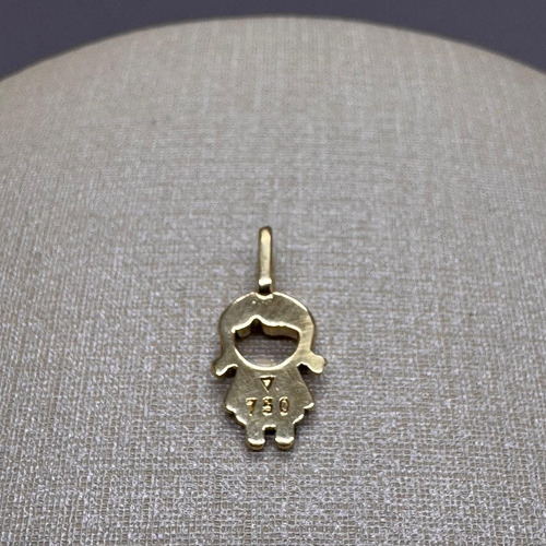 Pingente Ouro 18k 750 Menina Vivara Amarelo (Usado)
