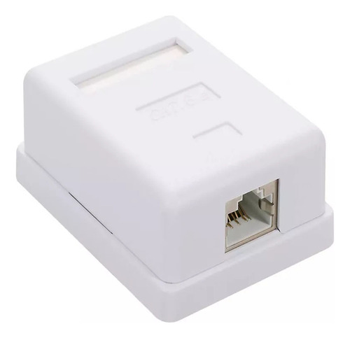 Roseta Rj45 Cat.6 Utp, Con Modulo Interno Factura/boleta