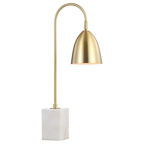 Lámpara De Mesa Led De Arco De 26 Pulgadas Oro Base De...