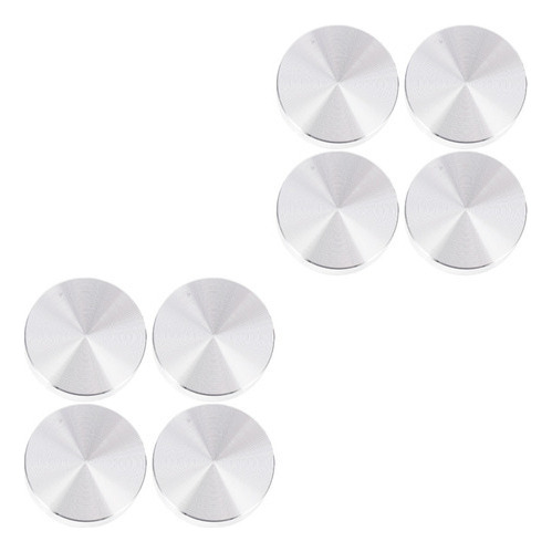 Soporte De Mesa De Vidrio Con Disco Circular De Aluminio Red