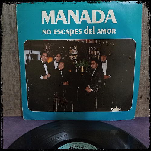 Manada - No Escapes Del Amor - Ed Arg 1983 Vinilo Lp