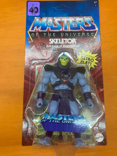 Skeletor 40th Anniversary Masters Universe Origins Mattel